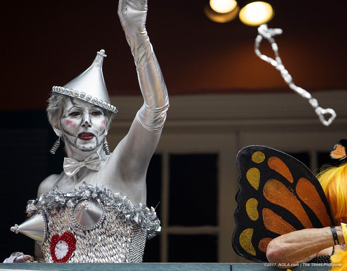Our favorite photos from Friday's Mardi Gras fun